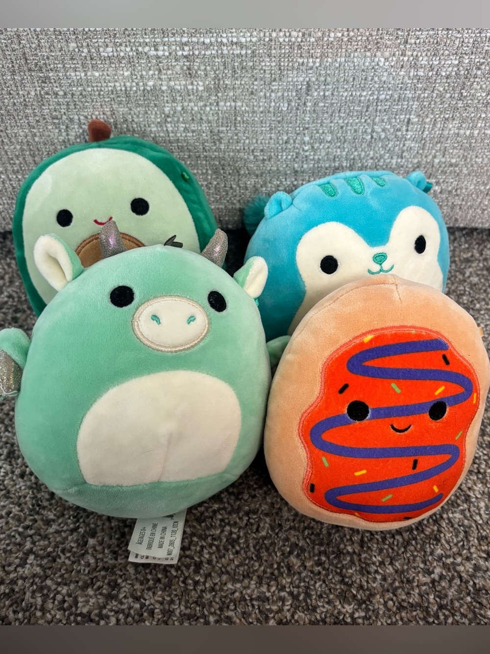 Lot of 4 5” inch Squishmallows